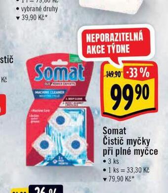 Albert Somat čistič myčky nabídka