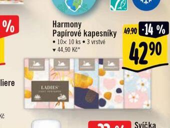 Albert Harmony papírové kapesníky nabídka
