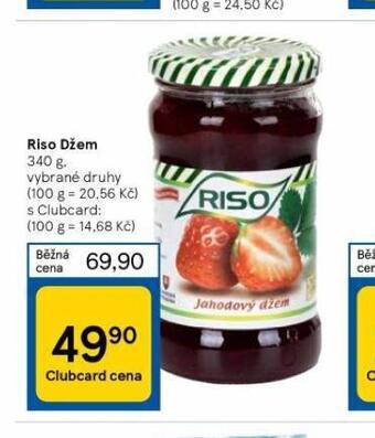 Tesco Riso džem nabídka