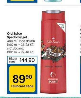 Tesco Old spice sprchový gel nabídka