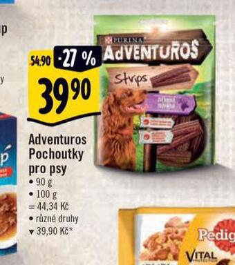 Albert Purina adventuros pochoutka pro psy nabídka
