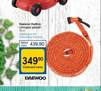 Tesco Daewoo hadice s kropicí pistolí nabídka