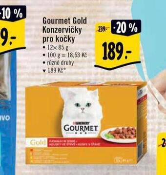 Albert Gourmet gold konzervičky pro kočky nabídka