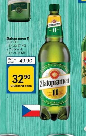 Tesco Pivo zlatopramen 11 nabídka