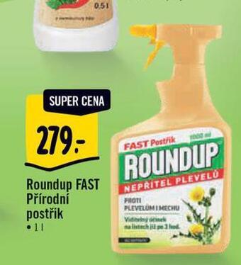 Albert Roundup fast přírodní postřik nabídka