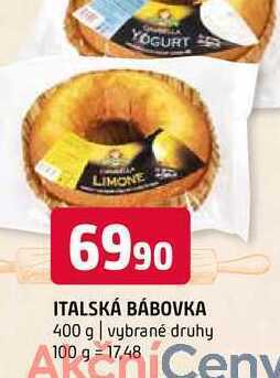 Terno Italská bábovka 400 g nabídka