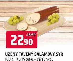 Terno Uzený tavený salámový sýr 100 g nabídka