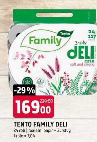 Terno Tento family deli 24 rolí nabídka