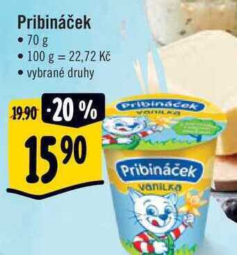 Albert Pribináček • 70 g nabídka