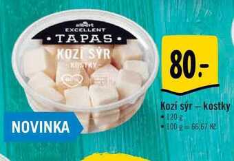 Albert Kozí sýr - kostky 120 g nabídka