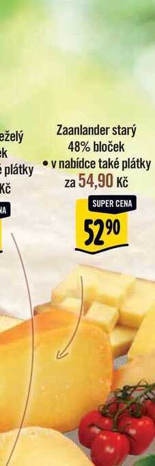 Albert Zaanlander starý 48% bloček 100 g nabídka