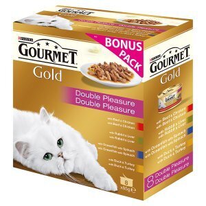 Albert Gourmet gold 8 x 85g, vybrané druhy 680g nabídka