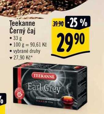 Albert Teekanne černý čaj 33 g nabídka