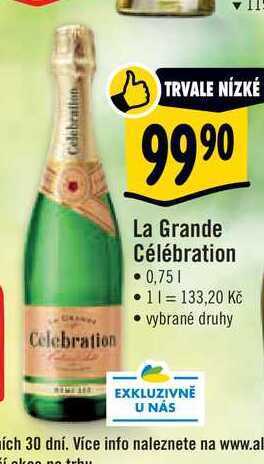 Albert La grande célébration 0,75 l nabídka