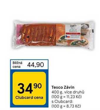 Tesco Tesco závin 400 g nabídka