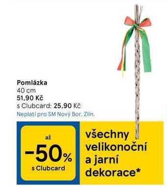 Tesco Pomlázka 40 cm nabídka