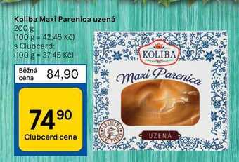 Tesco Koliba maxi parenica uzená 200 g nabídka