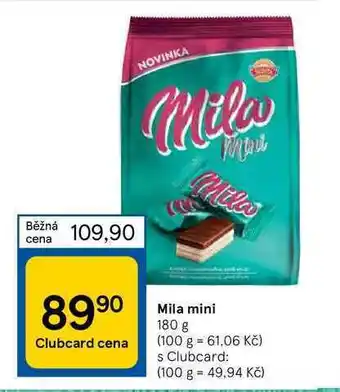 Tesco Mila mini 180 g nabídka