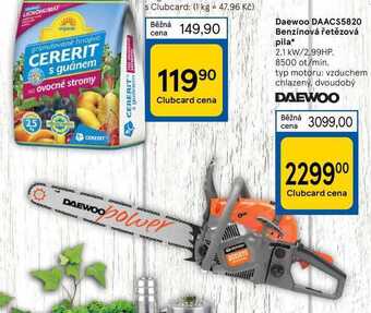 Daewoo daacs5820 benzínová řetězová pila
