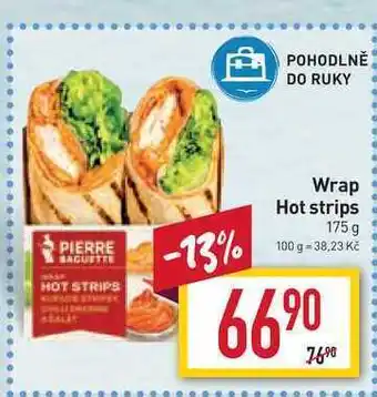 Wrap hot strips 175 g