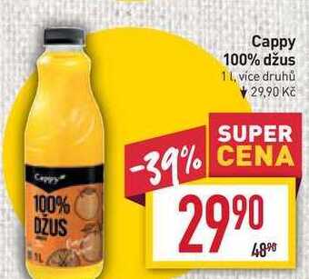 Billa Cappy 100% džus 1l nabídka