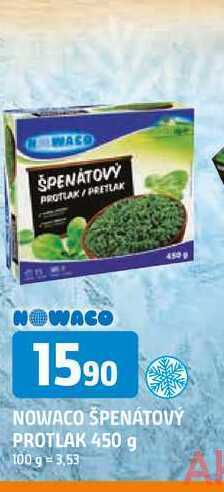 Trefa Nowaco špenátový protlak 450 g nabídka