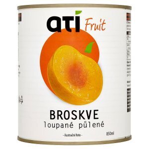 Trefa Ati fruit broskve loupané půlené 850ml nabídka