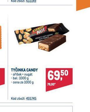 Makro Tyčinka candy nabídka