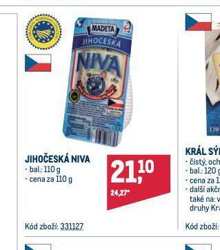 Makro Jihočeská niva nabídka