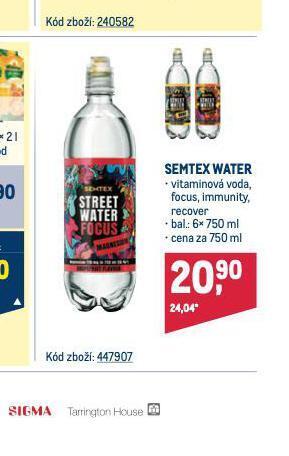Makro Semtex water nabídka