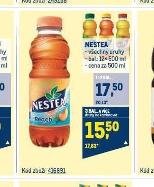 Makro Nestea nabídka