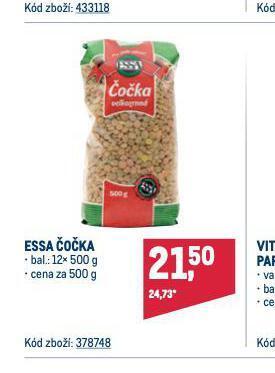 Makro Essa čočka nabídka