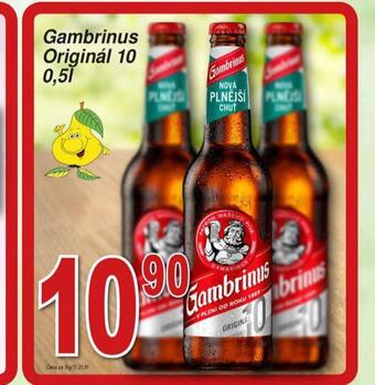 Hruška Pivo gambrinus originál 10 nabídka