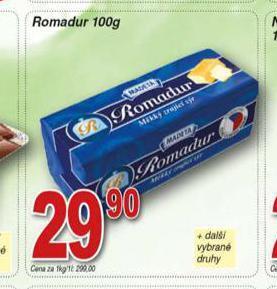 Hruška Romadur nabídka