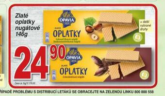 Hruška Zlaté oplatky nugátové nabídka