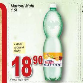 Hruška Mattoni multi nabídka