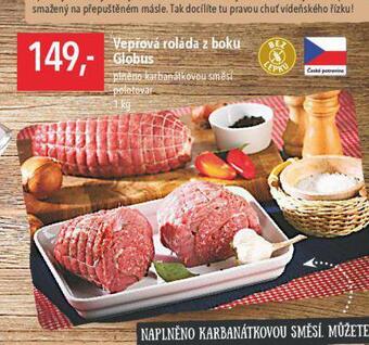 Globus Vepřová roláda z boku nabídka