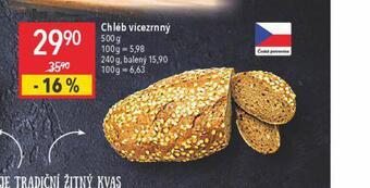 Globus Chléb vícezrnný nabídka