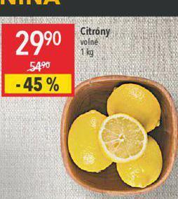 Globus Citrony nabídka