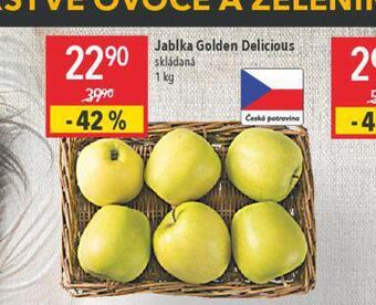 Globus Jablka golden delicious nabídka