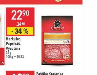 Globus Paprikáš nabídka