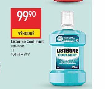 Globus Listerine cool mint ústní voda nabídka