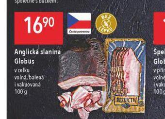 Globus Anglická slanina nabídka