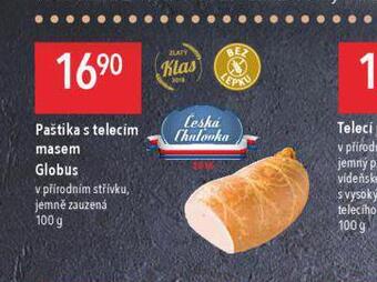 Globus Paštika s telecím masem nabídka