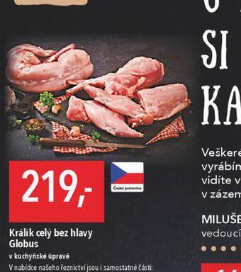 Globus Králík celý bez hlavy nabídka