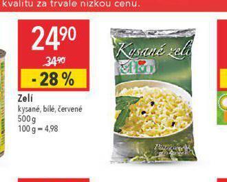 Globus Zelí nabídka