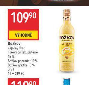 Globus Božkov peprmint nabídka