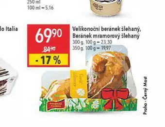 Velikonoční beránek šlehaný