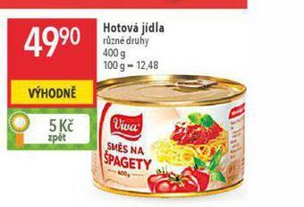 Globus Viva hotová jídla nabídka