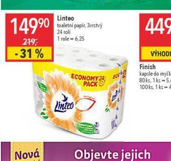 Globus Linteo toaletní papír nabídka